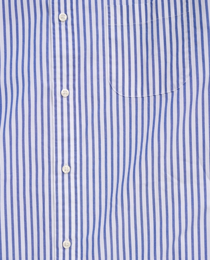 Big & Tall Friday Shirt, Poplin Bengal Stripe, image 2