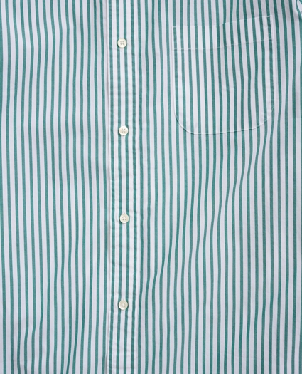 Big & Tall Friday Shirt, Poplin Bengal Stripe, image 2