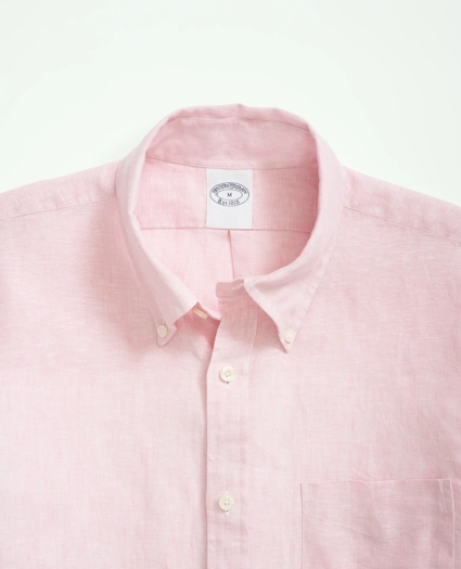 Big & Tall Irish Linen Sport Shirt, image 2