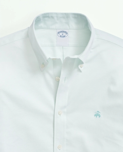 Big & Tall Stretch Non-Iron Oxford Button-Down Collar Sport Shirt, image 2