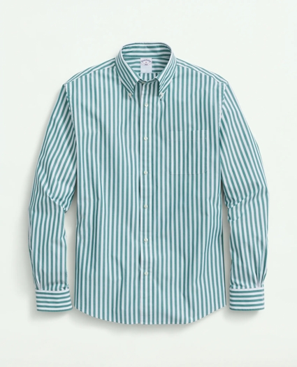 Big & Tall Friday Shirt, Poplin Butcher Striped, image 1