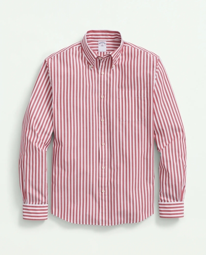 Big & Tall Friday Shirt, Poplin Butcher Striped, image 1
