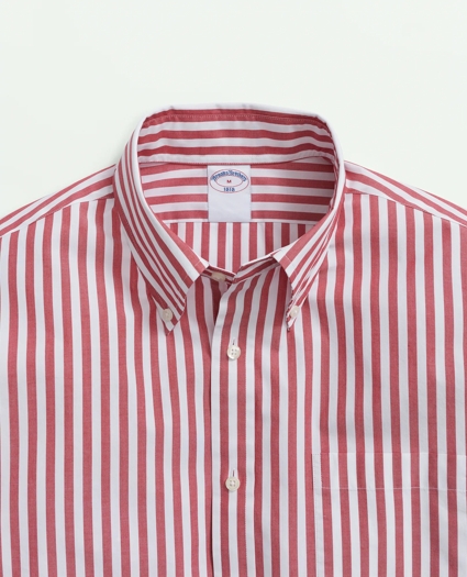 Big & Tall Friday Shirt, Poplin Butcher Striped, image 2