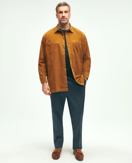 Big & Tall Stretch Cotton Corduroy Shirt Jacket Big & Tall Stretch Cotton Corduroy Shirt Jacket