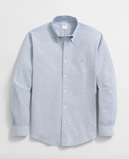 Big & Tall Stretch Cotton Non-Iron Oxford Polo Button Down Collar, Shirt, image 4