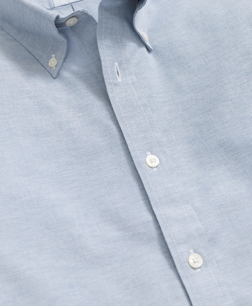 Big & Tall Stretch Cotton Non-Iron Oxford Polo Button Down Collar, Shirt, image 5