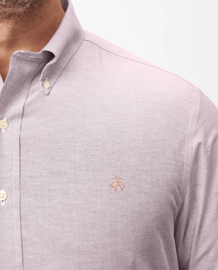 Big & Tall Stretch Cotton Non-Iron Oxford Polo Button Down Collar, Shirt, image 2