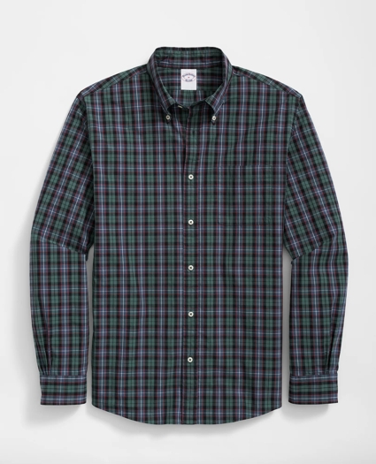 Big & Tall Friday Shirt, Poplin Checked, image 4