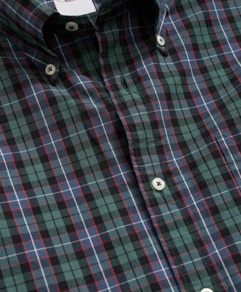 Big & Tall Friday Shirt, Poplin Checked, image 5