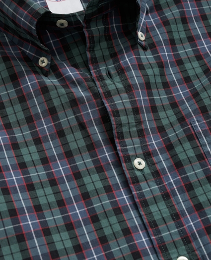Big & Tall Friday Shirt, Poplin Checked, image 5