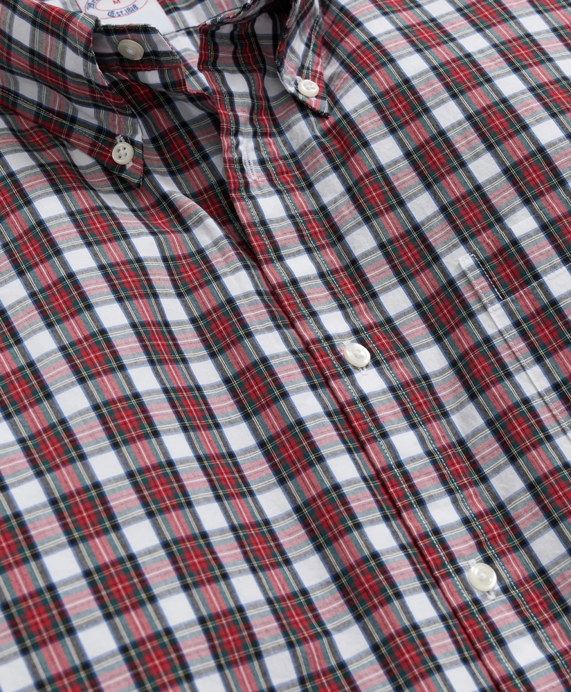 Big & Tall Friday Shirt, Poplin Tartan