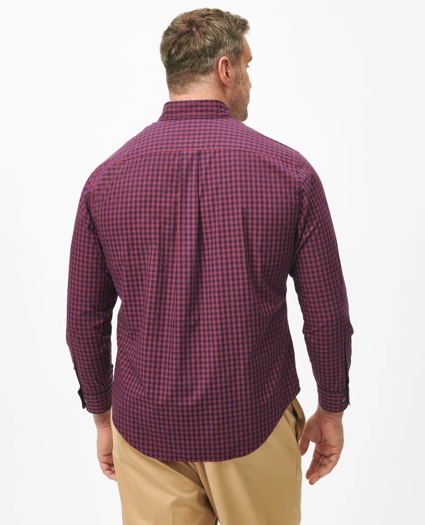 Big & Tall Friday Shirt, Poplin Gingham, image 3