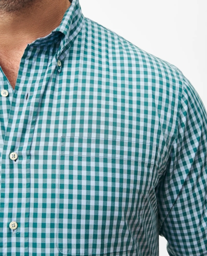 Big & Tall Friday Shirt, Poplin Gingham, image 2