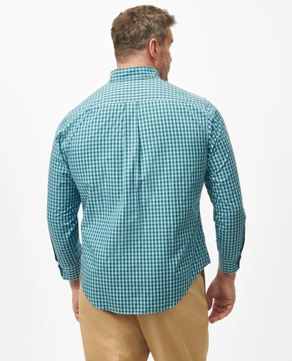 Big & Tall Friday Shirt, Poplin Gingham, image 3