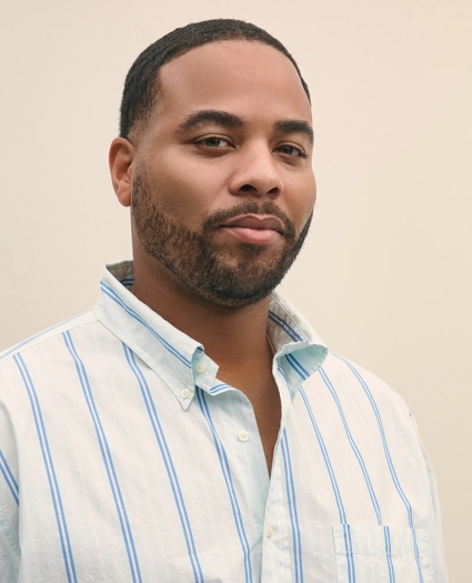 Big & Tall Friday Shirt, Poplin Striped, image 2