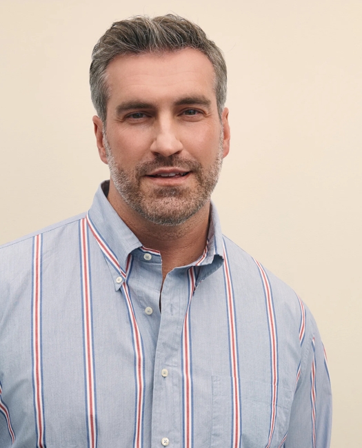 Big & Tall Friday Shirt, Poplin Ribbon Stripe