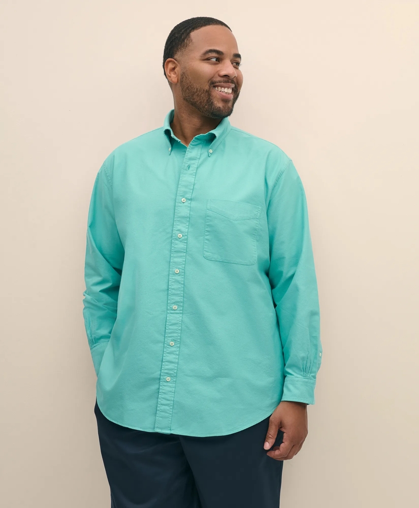Big & Tall Friday Shirt, Garment Dyed Oxford, image 3