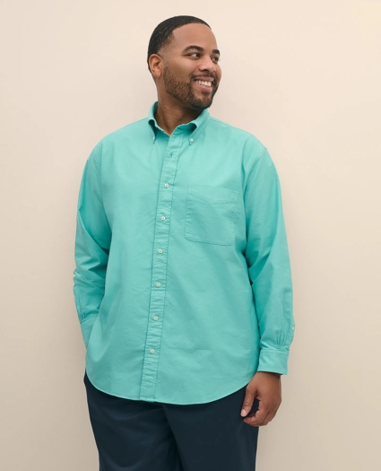 Big & Tall Friday Shirt, Garment Dyed Oxford, image 3