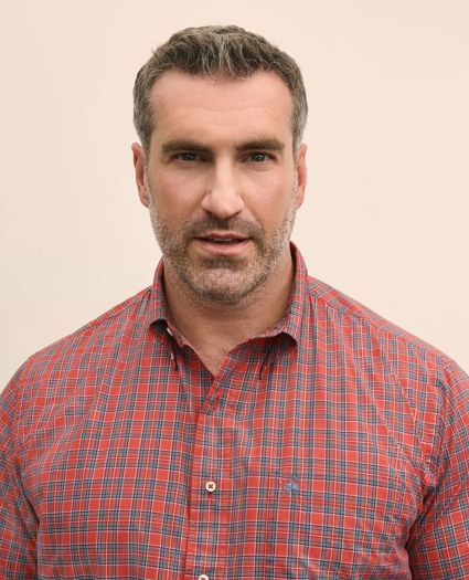 Big & Tall Friday Shirt, Poplin Tartan, image 3