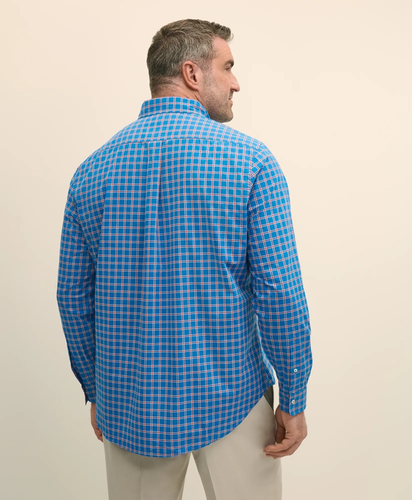 Big & Tall Friday Shirt, Poplin Check, image 4