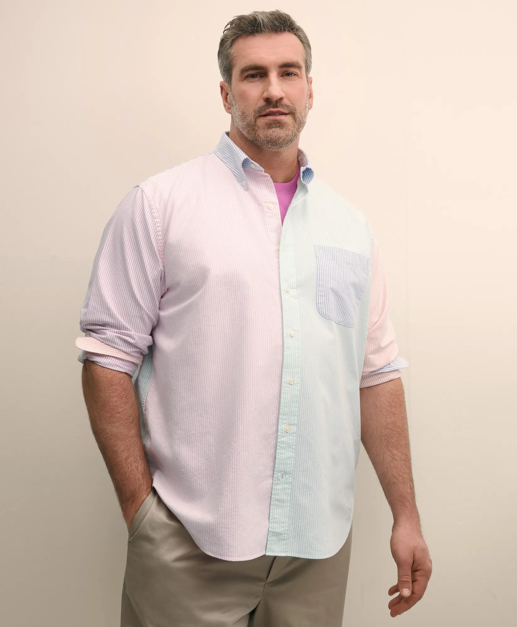 Big & Tall Friday Shirt, Fun Stripe