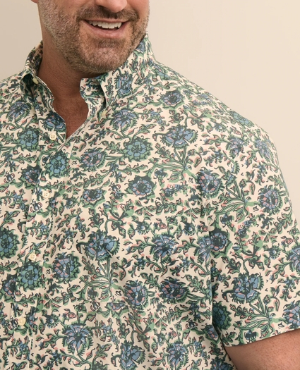 Big & Tall Friday Shirt, Short-Sleeve Poplin, image 2