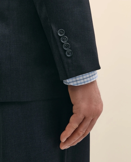 Big & Tall Stretch Wool Two-Button 1818 Suit, image 5