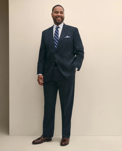 Big & Tall Stretch Wool Two-Button 1818 Suit, image 1