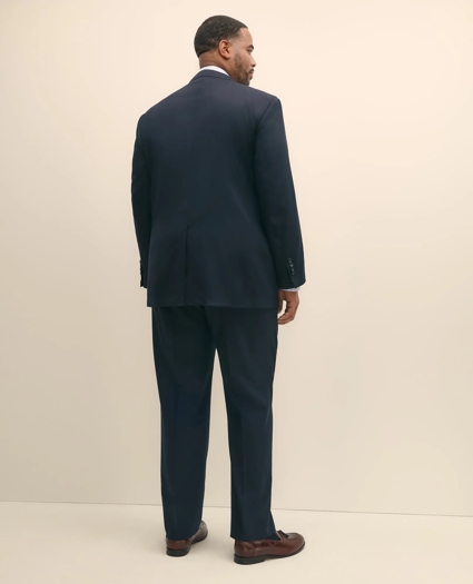 Big & Tall Stretch Wool Two-Button 1818 Suit, image 4