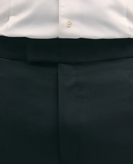 Big & Tall Brooks Brothers Explorer Collection Wool Tuxedo Pants, image 4