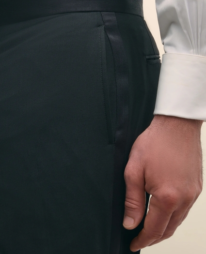 Big & Tall Brooks Brothers Explorer Collection Wool Tuxedo Pants, image 5