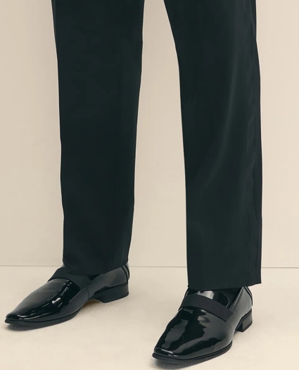 Big & Tall Brooks Brothers Explorer Collection Wool Tuxedo Pants, image 6