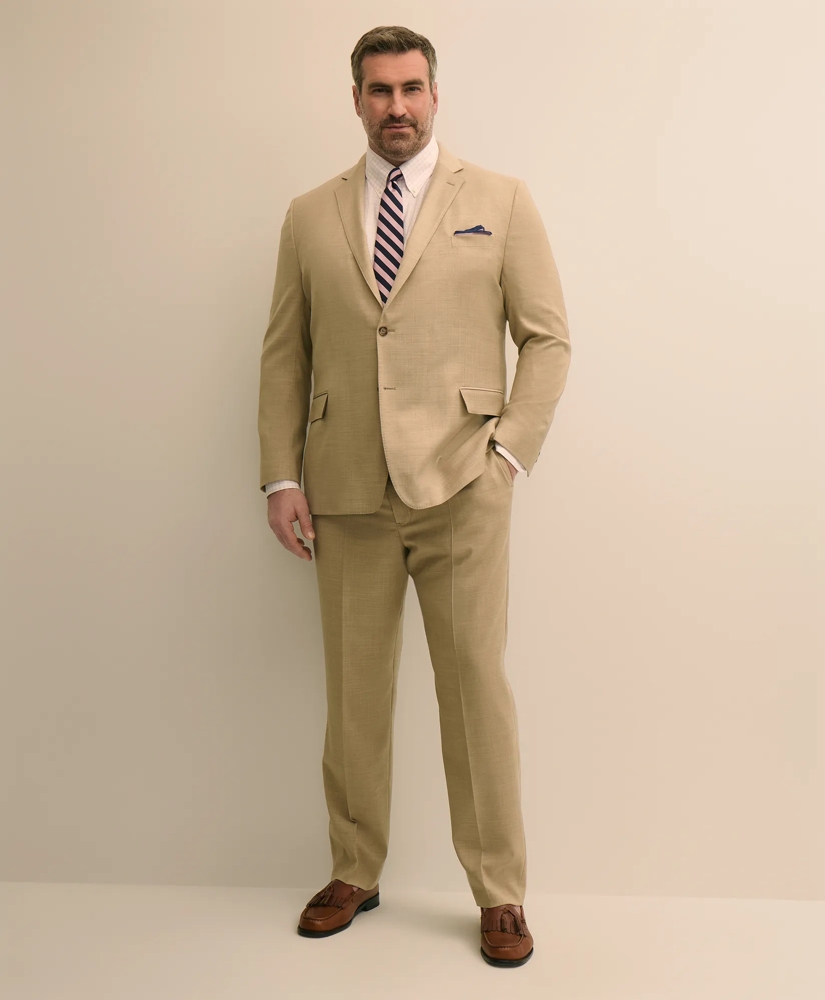 Big & Tall Stretch Wool Suit Jacket, image 2
