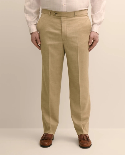 Big & Tall Stretch Wool Suit Pants, image 2
