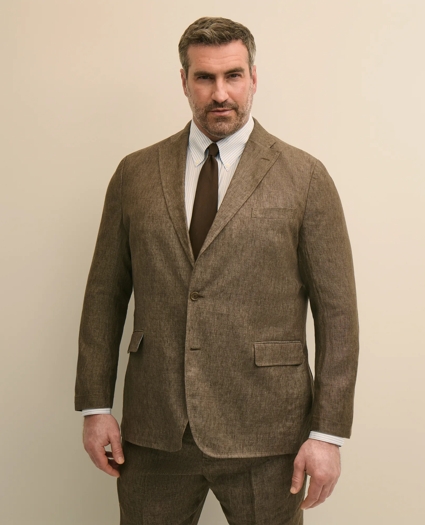 Big & Tall Linen Suit Jacket, image 1