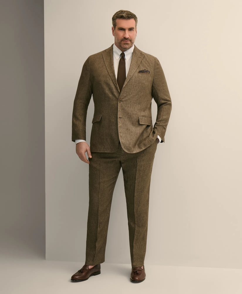 Big & Tall Linen Suit Jacket, image 2