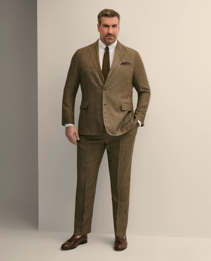 Big & Tall Linen Suit Jacket, image 2