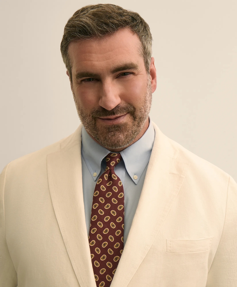 Big & Tall Linen Suit Jacket, image 3