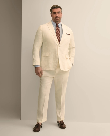 Big & Tall Linen Suit Pants, image 1