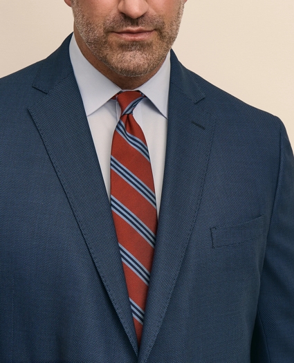 Brooks Brothers Explorer Collection Big & Tall Stretch Wool Blend Birdseye Suit Jacket, image 3