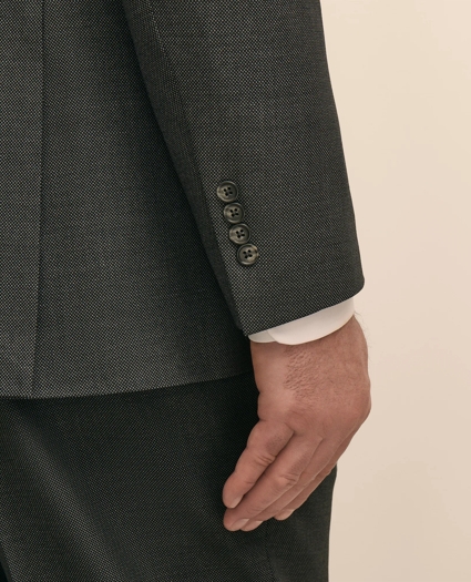 Brooks Brothers Explorer Collection Big & Tall Stretch Wool Blend Birdseye Suit Jacket, image 3