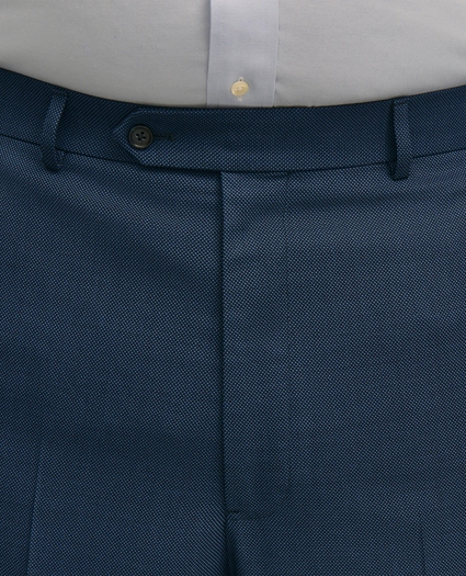 Brooks Brothers Explorer Collection Big & Tall Stretch Wool Blend Birdseye Suit Pants, image 3