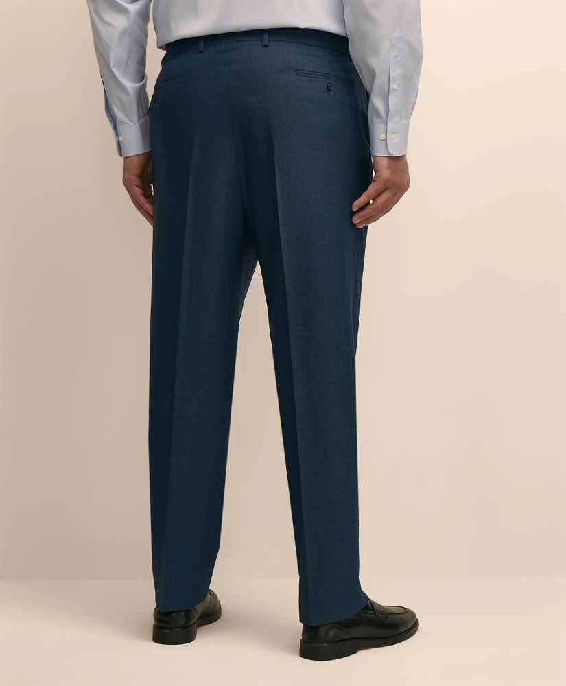 Brooks Brothers Explorer Collection Big & Tall Stretch Wool Blend Birdseye Suit Pants, image 4