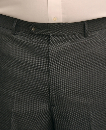 Brooks Brothers Explorer Collection Big & Tall Stretch Wool Blend Birdseye Suit Pants, image 4