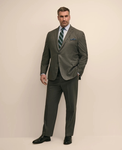Brooks Brothers Explorer Collection Big & Tall Stretch Wool Blend Pinstripe Suit Jacket, image 2