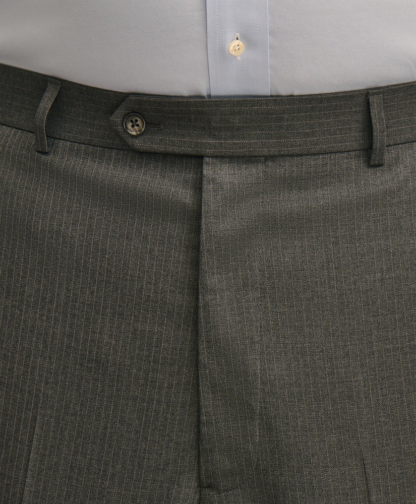 Brooks Brothers Explorer Collection Big & Tall Stretch Wool Blend Pinstripe Suit Pants, image 3