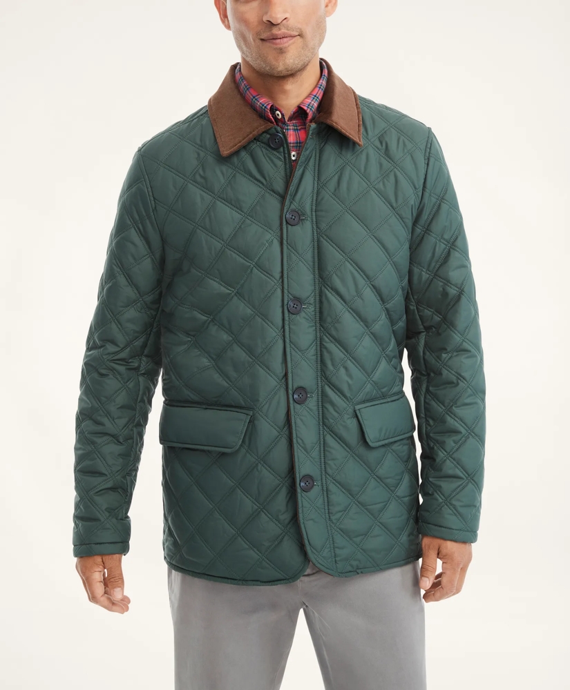 Big & Tall Diamond Quilted Jacket, image 1