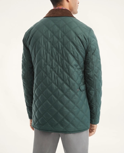 Big & Tall Diamond Quilted Jacket, image 2