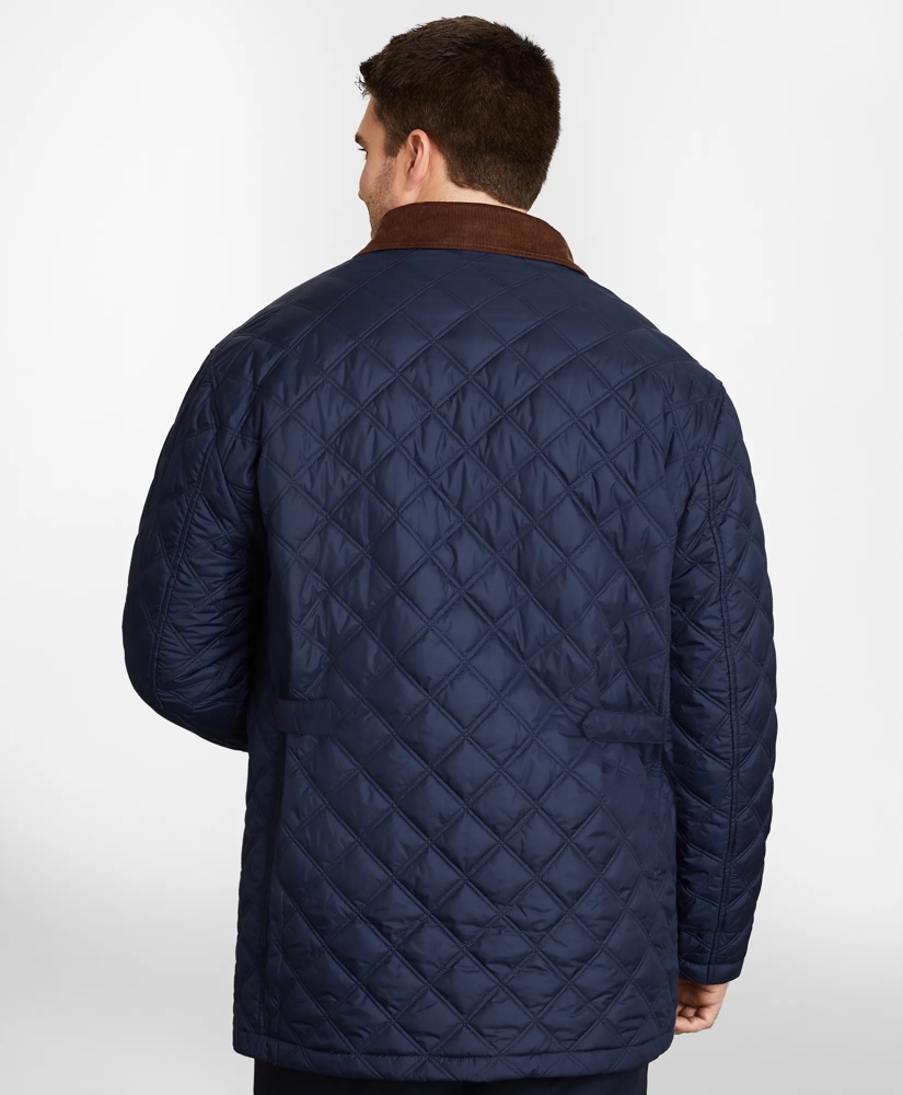 Big & Tall Diamond Quilted Jacket, image 3
