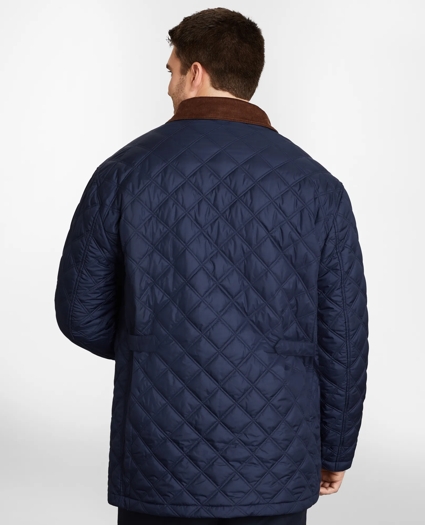 Big & Tall Diamond Quilted Jacket, image 3